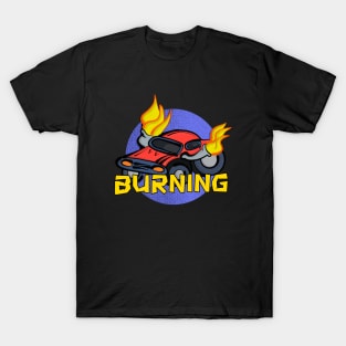 Burning T-Shirt